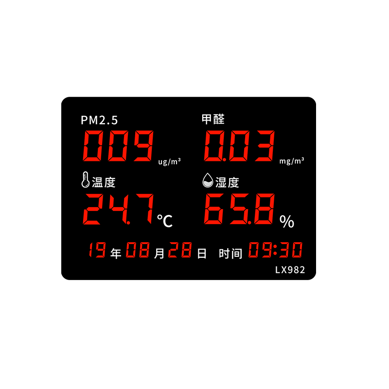 融测LX982环境检测仪设置教程